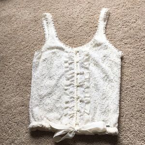 A&F Lace top